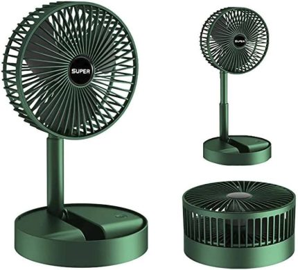 Telescopic Folding & Rechargeable Fan